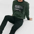 Diesel sweatshirt סווטשרט דיזל לגבר בצבע ירוק זית